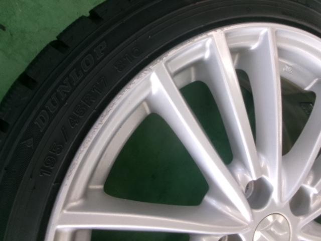 SUZUKI(スズキ) スイフトスポーツ/ZC32S 純正ホイール+DUNLOP WINTERMAXX WM02 195/45R17 81S