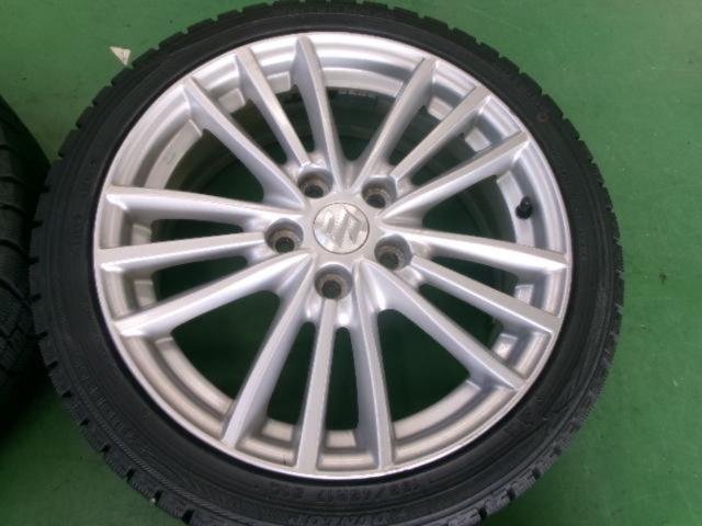SUZUKI(スズキ) スイフトスポーツ/ZC32S 純正ホイール+DUNLOP WINTERMAXX WM02 195/45R17 81S
