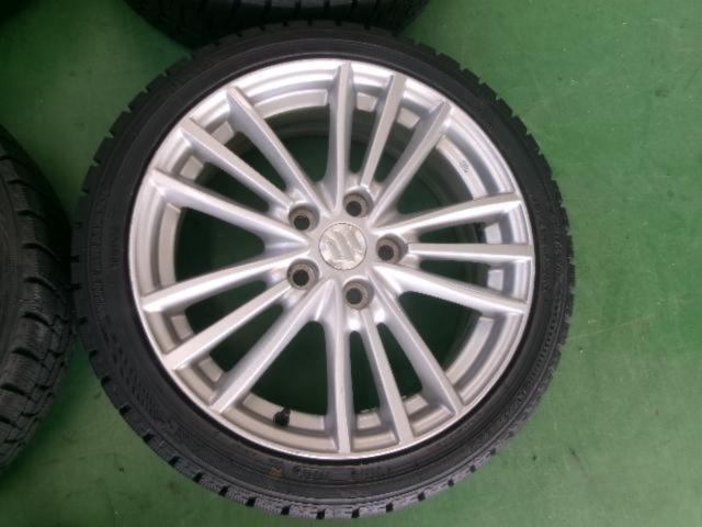 SUZUKI(スズキ) スイフトスポーツ/ZC32S 純正ホイール+DUNLOP WINTERMAXX WM02 195/45R17 81S