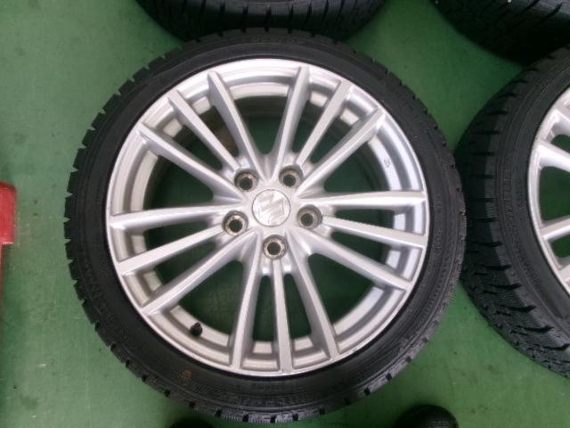 SUZUKI(スズキ) スイフトスポーツ/ZC32S 純正ホイール+DUNLOP WINTERMAXX WM02 195/45R17 81S