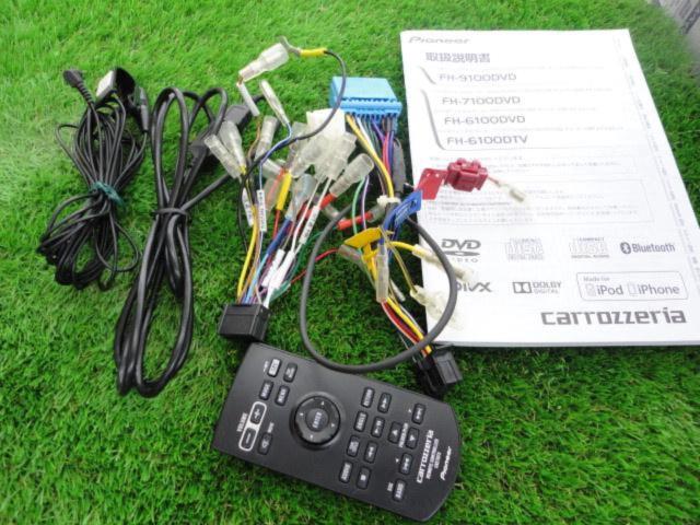carrozzeria FH-7100DVD CD/DVD/USB/Bluetooth/MP3/WMA 2014年製