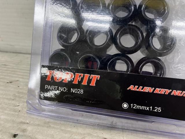 TOPFIT ALLEN KEY NUTS 【M12xP1.25/16個】弾丸ナット 未使用