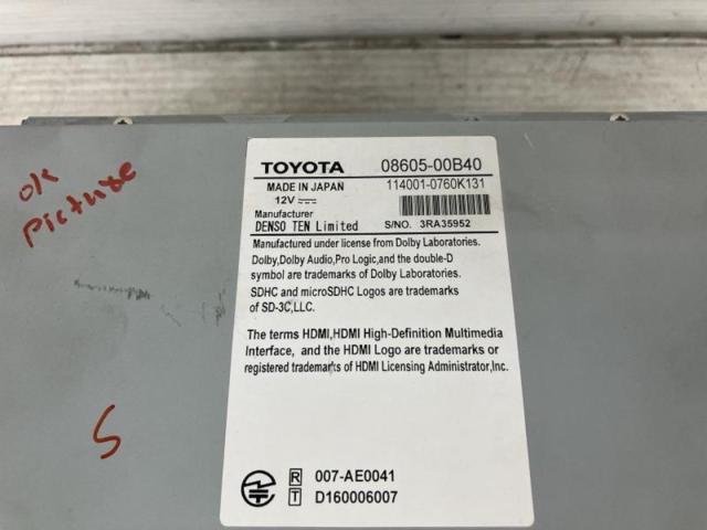 TOYOTA 純正9インチナビ NSZT-Y68T