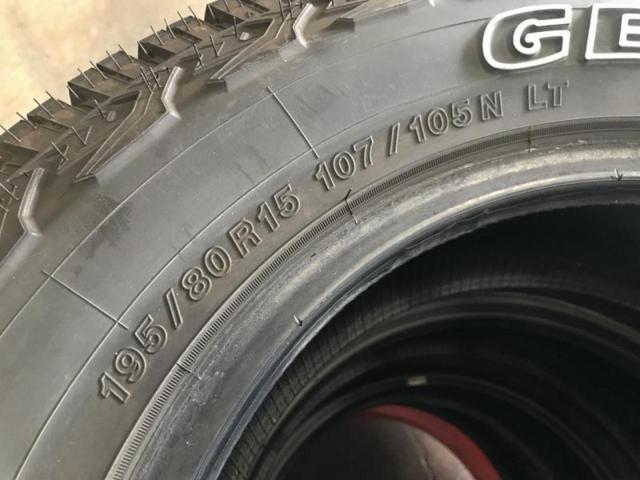 YOKOHAMA GEOLANDAR X-AT 195/80R15 107/105N LT 【4本】