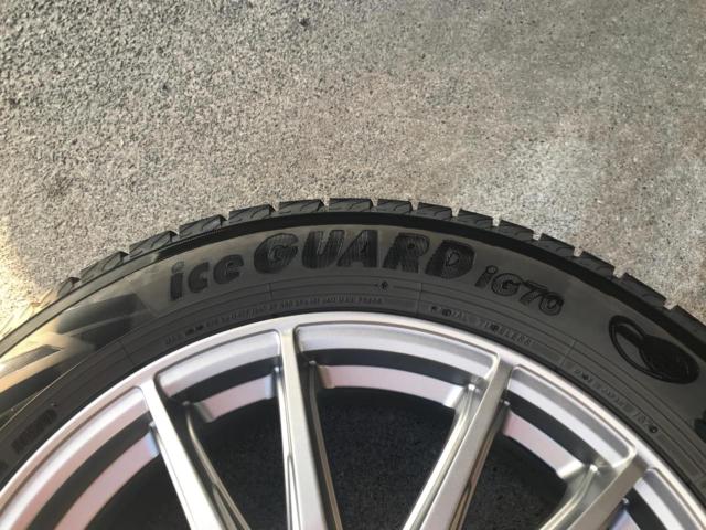 INVERNO 12本スポークホイール+YOKOHAMA ice GUARD iG70 215/55R17 94Q