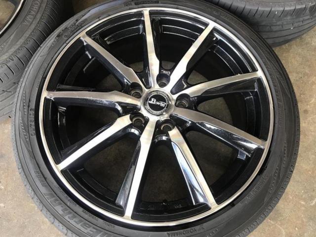 BIGWAY B-WIN VENOZA9 + YOKOHAMA BluEarth-RV RV03 215/45R18 93W