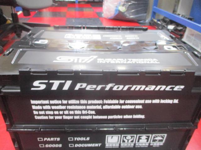 スバル純正 STI 折り畳みコンテナ Mサイズ
