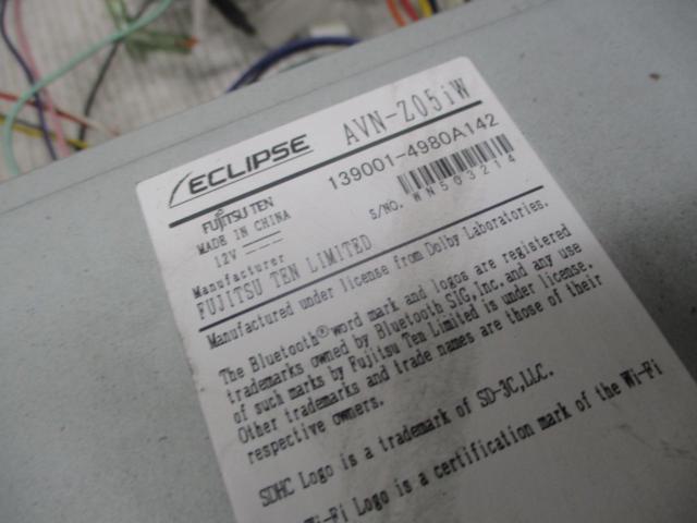 【トヨタ・ダイハツ電源対応!】ECLIPSE AVN-Z05iW 200mm7インチ フルセグメモリーナビ 2015年モデル