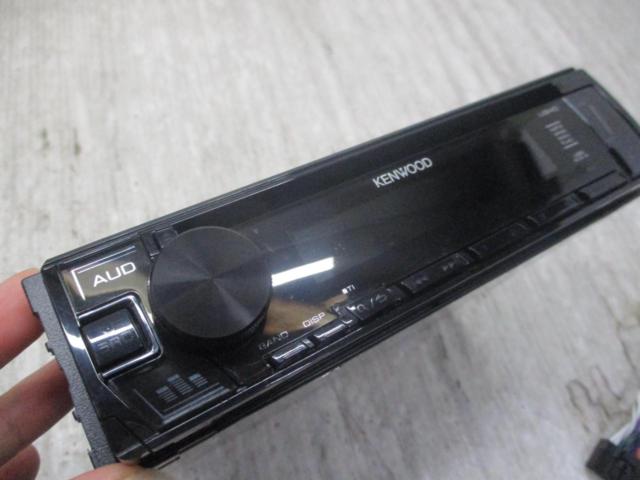 KENWOOD U340W 1DIN CD/USBチューナー 2018年モデル