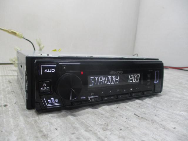 KENWOOD U340W 1DIN CD/USBチューナー 2018年モデル