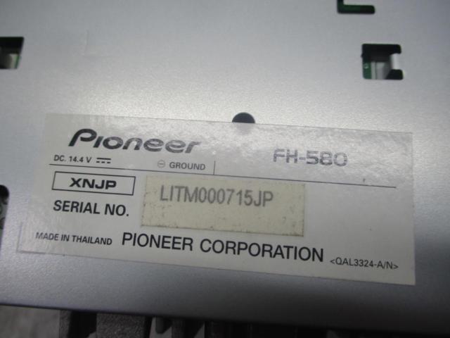 carrozzeria FH-580 2DIN CD/USBチューナー 2012年モデル