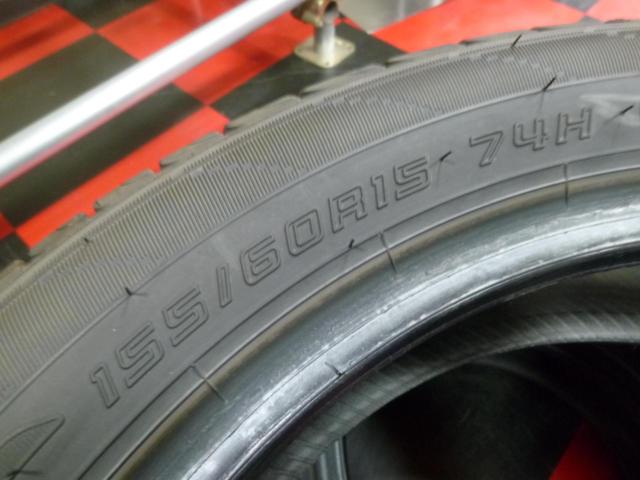 【SUBARU R1/R2 専用サイズ!!】 DUNLOP ENASAVE EC204