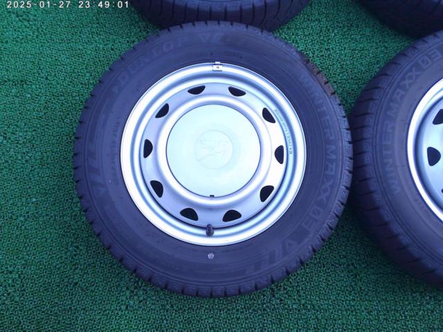 【TOPY(トピー)】STEEL WHEEL(スチールホイール) E35+【DUNLOP】WINTERMAXX WM03