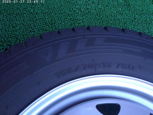 【TOPY(トピー)】STEEL WHEEL(スチールホイール) E35+【DUNLOP】WINTERMAXX WM03