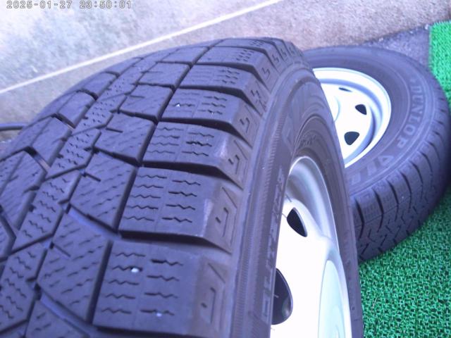 【TOPY(トピー)】STEEL WHEEL(スチールホイール) E35+【DUNLOP】WINTERMAXX WM03