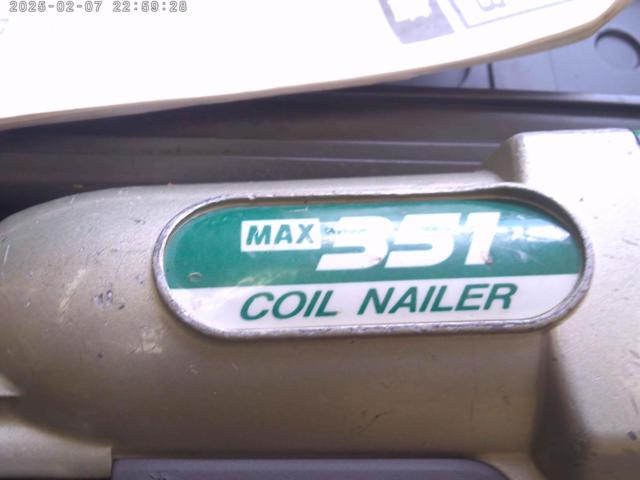 【MAX】COIL NAILER CN-351