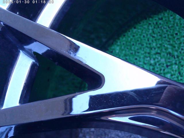 HOT STUFF(ホットスタッフ) Exceeder(エクシーダー) E01 (5HOLE) ダークシルバー + BRIDGESTONE(ブリヂストン)BLIZZAK DM-V3