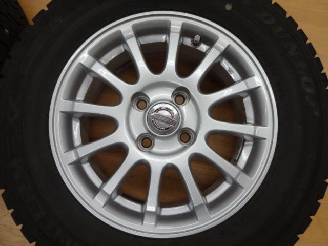 NISSAN E12ノート純正+DUNLOP WINTERMAXX WM02