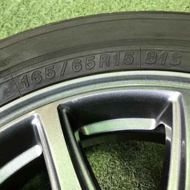 BADX 632 LOXARNY SP10 + YOKOHAMA BluEarth-FE AE30 165/65R15 2024年製 4本セット