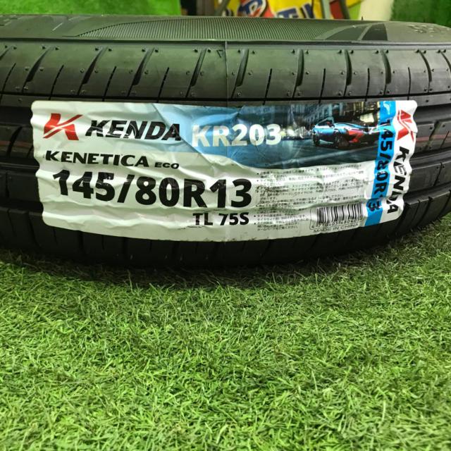 【未走行ラベル付き!】BEST AZ-SPORTS SY-10 + KENDA(ケンダ) KR203 145/80R13 2026年製 4本セット