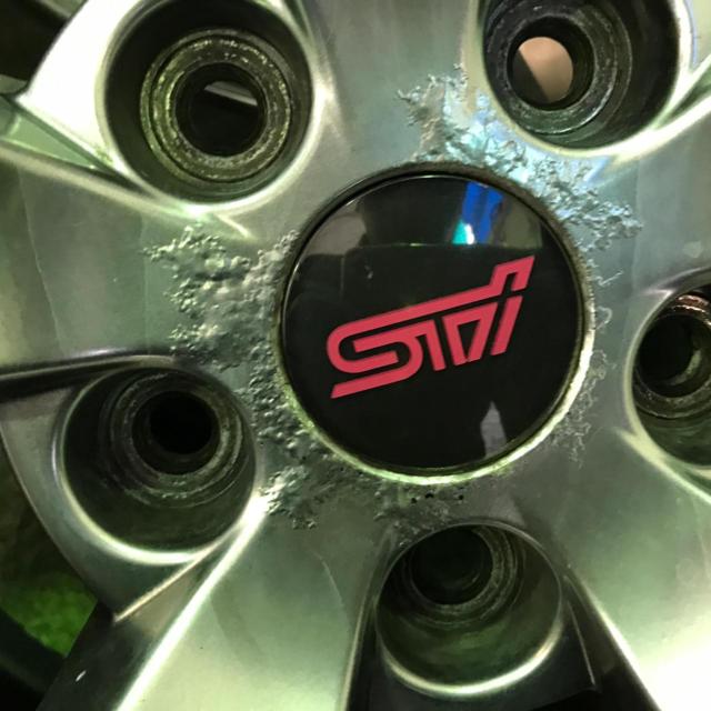 スバル純正(SUBARU)  インプレッサ WRX STI GRB/GVB 前期純正  + YOKOHAMA ADVAN NEOVA AD09 245/40R18 2022年製 4本セット