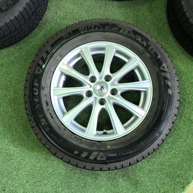 BEST AZ-SPORTS SY-10+DUNLOP WINTERMAXX 03 215/65R16 2022年製 4本セット