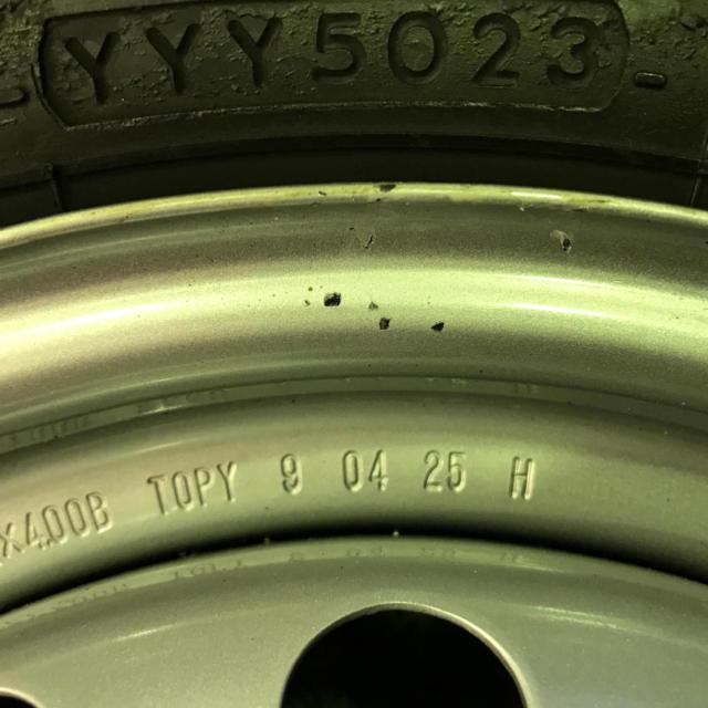TOPY (Topy)
Steel wheel
+
YOKOHAMA
SUPER
VAN
355
145 / 80R12
Made in 2023
4 pieces set