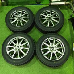 【別住所倉庫保管中】MARUKA SERVICE MANARAY SPORT EUROSPEED   + GOODYEAR ICENAVI 7 205/60R16 2025年製 4本