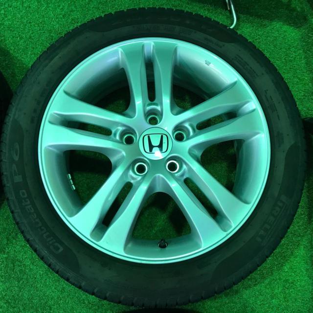 HONDA CR-V/RE系 純正 17インチ + PIRELLI CintuRato P6 215/50R17 2021年製 4本