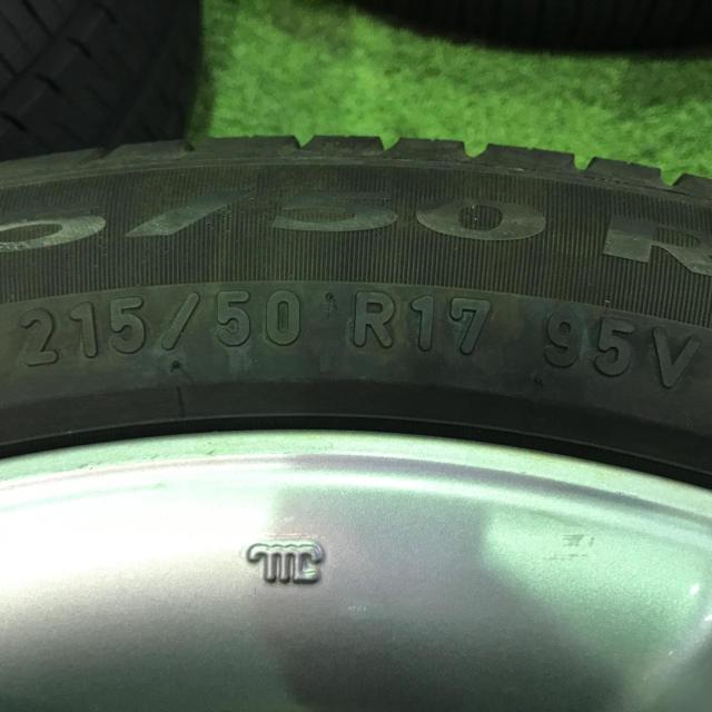 HONDA CR-V/RE系 純正 17インチ + PIRELLI CintuRato P6 215/50R17 2021年製 4本