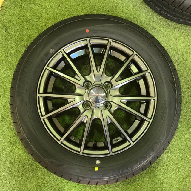 【未走行ラベル付き!】weds VELVA SPORT  +  KENDA KR203 185/65R15 88H 2026年製 4本