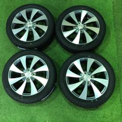 【未走行ラベル付き!】SUZUKI ワゴンR スティングレー/MH23S 純正15インチアルミホイール  + KENDA KR203 165/55R15 75V