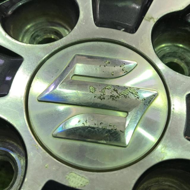 【未走行ラベル付き!】SUZUKI ワゴンR スティングレー/MH23S 純正15インチアルミホイール  + KENDA KR203 165/55R15 75V