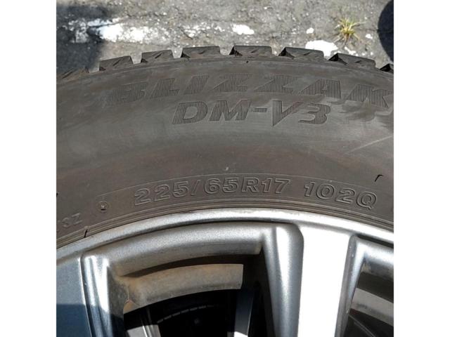 DUNLOP AIRNOVA SB10+BRIDGESTONE BLIZZAK DM-V3 225/65R17 2024年製 4本セット