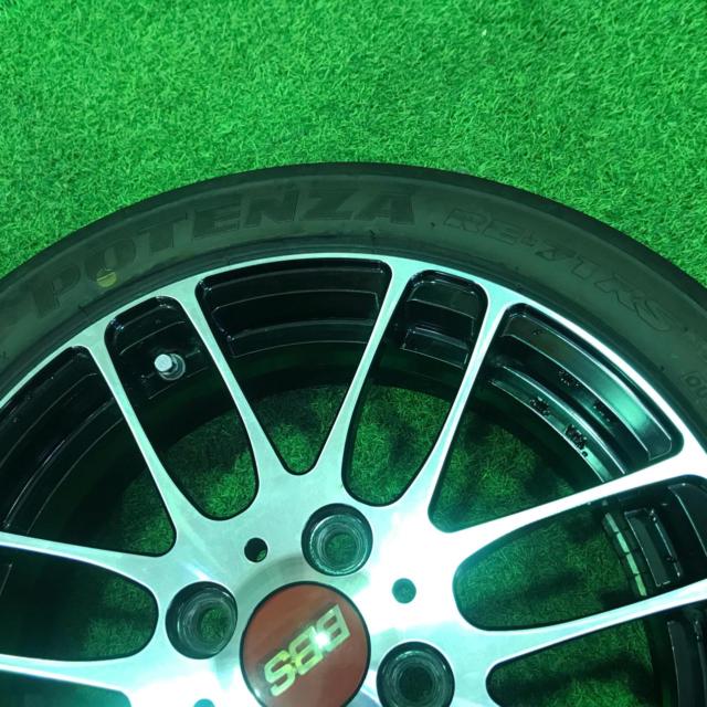BBS RE-L2 RE5020 BKD +BRIDGESTONE POTENZA RE-71RS 165/55R15 2022,2025年製 4本セット