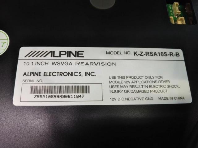 【ALPINE】RSH10XS