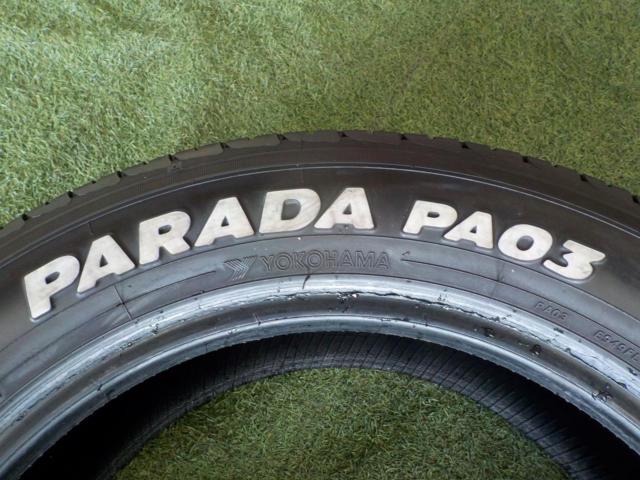 YOKOHAMA PARADA PA03 215/60R17C 109/107S 25年製 4本セット