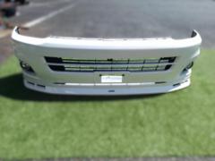 【ワケアリ】 200系 ハイエースロング 純正バンパー+MODELLISTA リップセット
