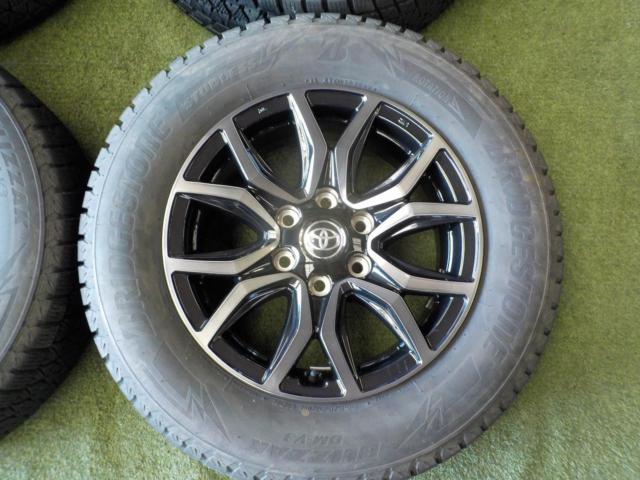 トヨタ純正 ハイラックス GRスポーツ 純正ホイール+BRIDGESTONE BLIZZAK DM-V3
