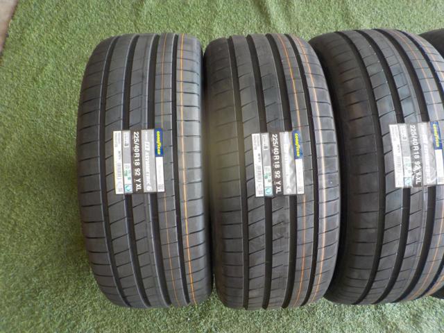 GOODYEAR(グッドイヤー) EAGLE F1 ASYMMETRIC6 225/40R18 92Y XL 2024年製 4本セット