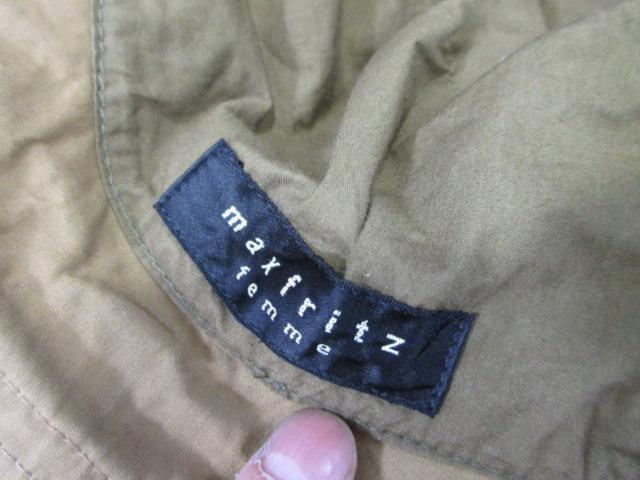 【MaxFritz】帽子(オイルドコットンハット?) Mサイズ?