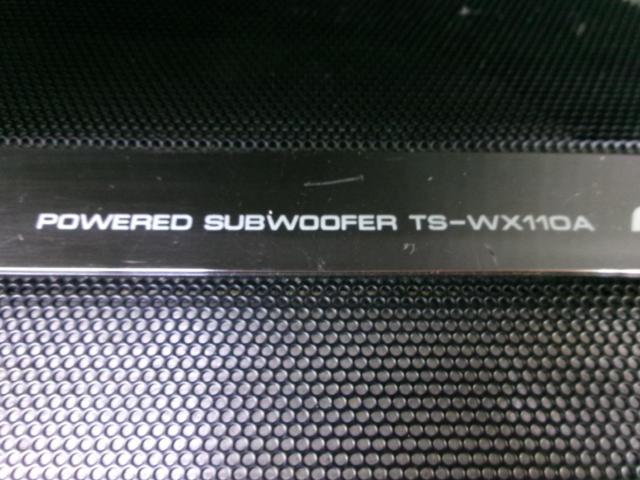 【carrozzeria】 TS-WX110Aチュ-ナップウーファー