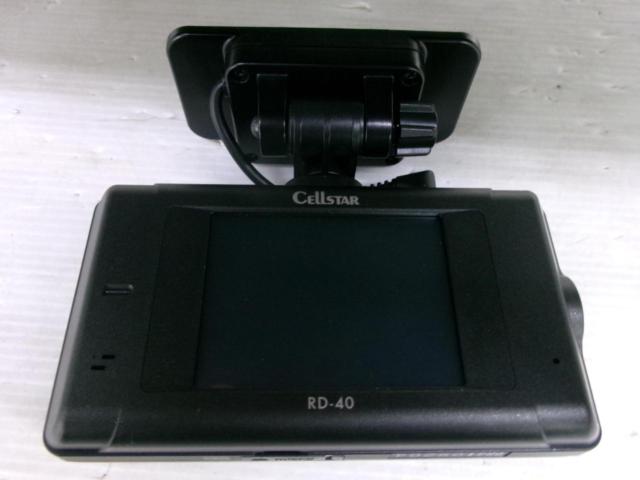 CELLSTAR
RD-40
Front and rear 2 Camera drive recorder
+
Safety radar