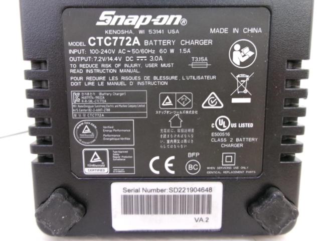 Snap-on 3/8 コードレス充電インパクト CT861