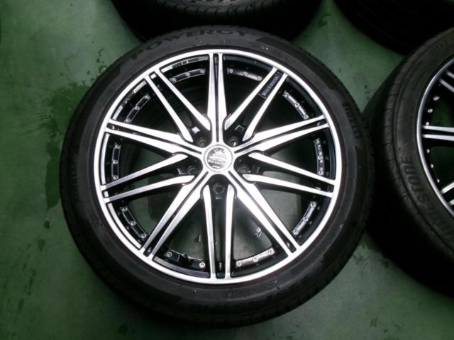 WORK Varianza A6S-LV  + PIRELLI(ピレリ) POWERGY + BRIDGESTONE POTENZA S007A