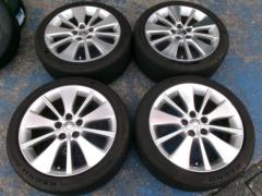 【トヨタ純正】200系クラウンハイブリッド純正アルミホイール+【BRIDGESTONE】REGNO GR-XⅢ