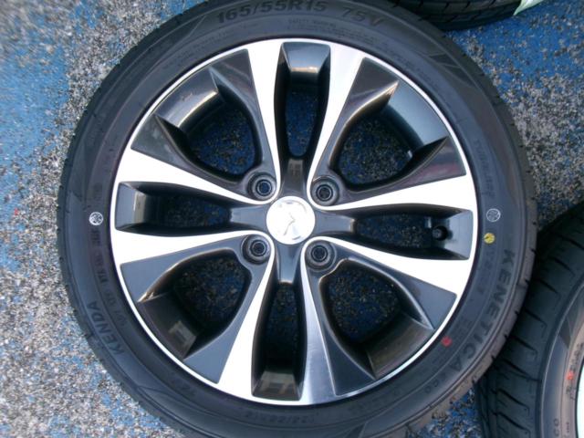 マツダ純正(MAZDA)  フレアカスタムスタイル MJ34純正ホイール  + KENDA(ケンダ) KR203 KENETICA ECO
