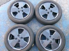 日産純正 サクラ純正 アルミホイール+BRIDGESTONE ECOPIA EP150
