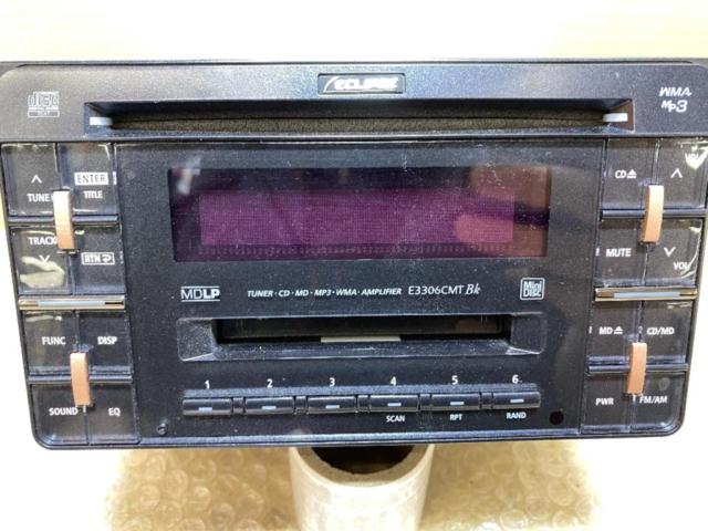 【ECLIPSE】E3306CMT BK CD+MDデッキ