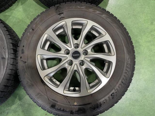 【BRIDGESTONE】BALMINUM TR10+【BRIDGESTONE】BLIZZAK VRX2 195/65R15